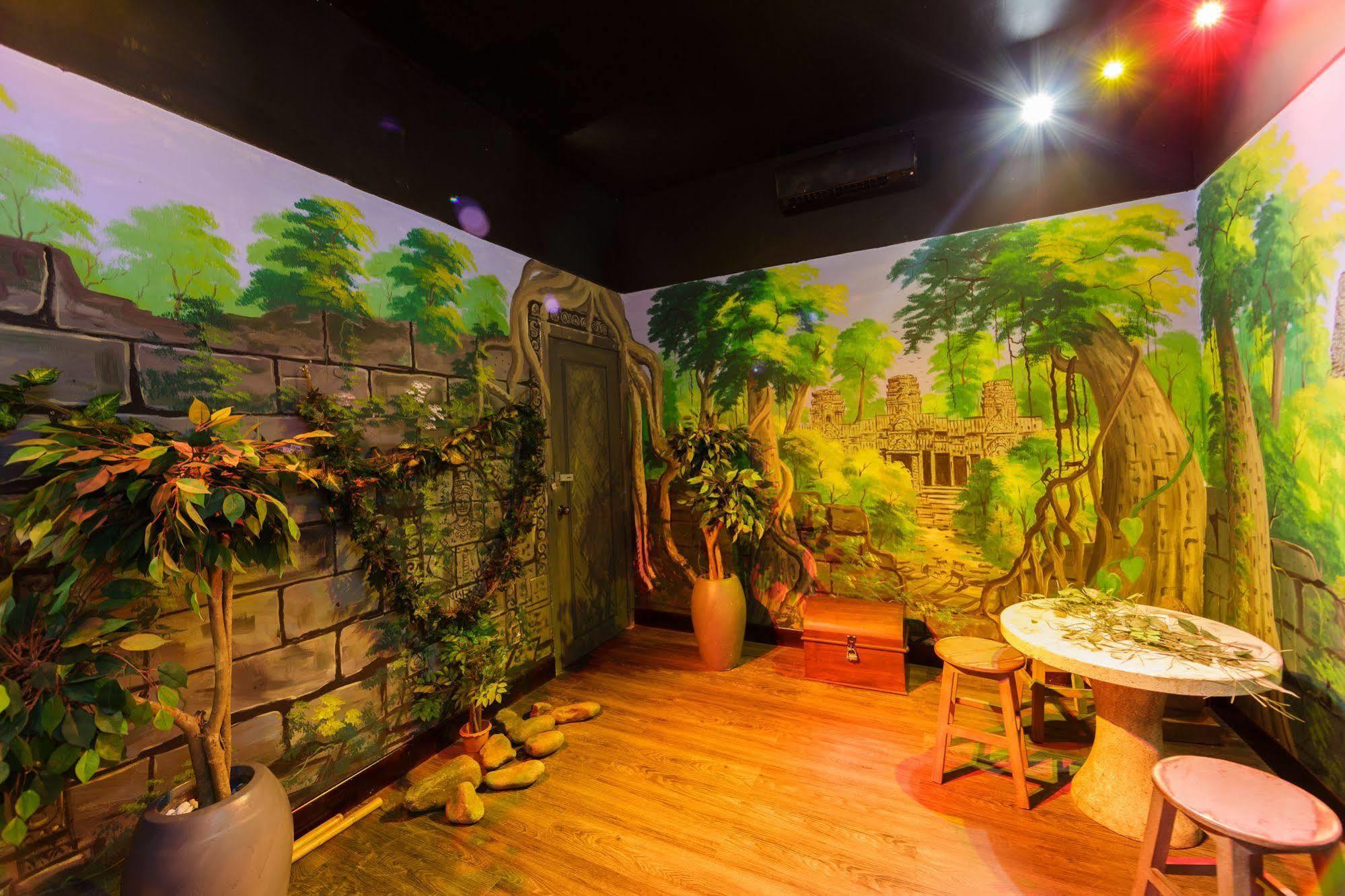 Les Bambous Village Siem Reap Exterior foto